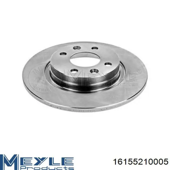 16155210005 Meyle диск гальмівний передній