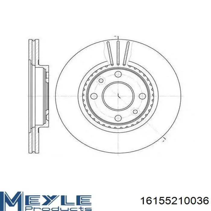 Купити 7711130038 Renault (RVI) Ротор гальмівний