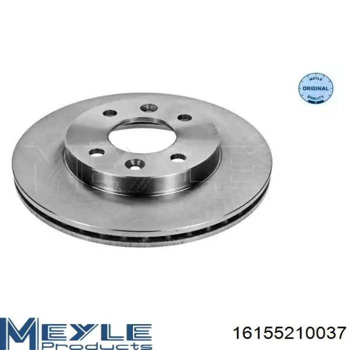 Диск переднього гальма Meyle 16155210037 ціна, від 20.34 USD