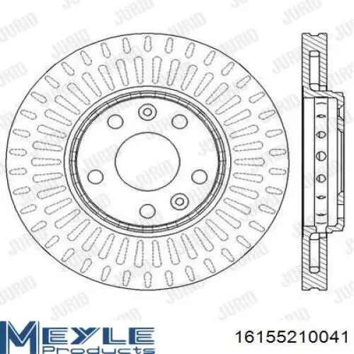 Купити 4505GLT5 Rotinger Ротор гальмівний