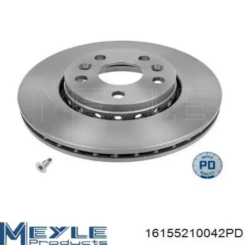 16155210042PD Meyle Гальмо дискове переднє