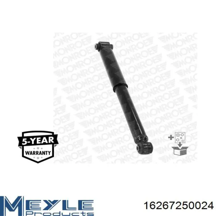 Амортизатор задній NK 63222978 ціна, від 28.75 USD