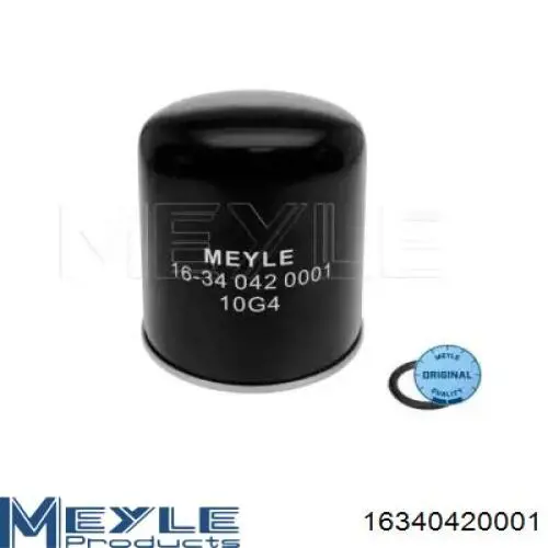 16340420001 Meyle фільтр осушувача повітря (вологомастиловідділювача (TRUCK))