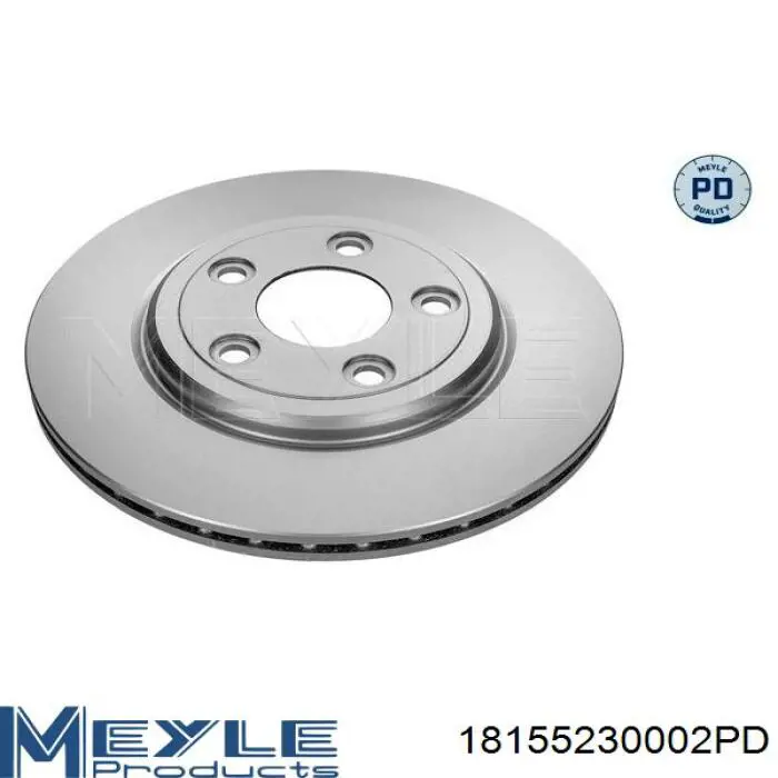 18155230002PD Meyle диск гальмівний задній