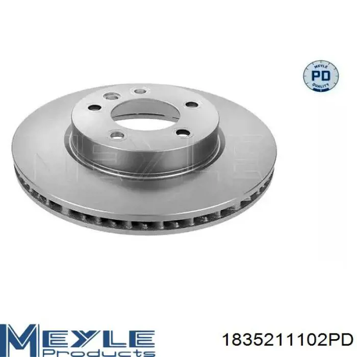 Диск переднього гальма Meyle 1835211102PD ціна, від 82.22 USD