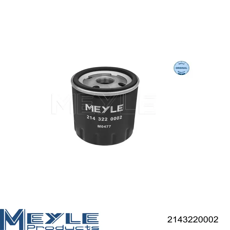 Фільтр масляний Meyle 2143220002
