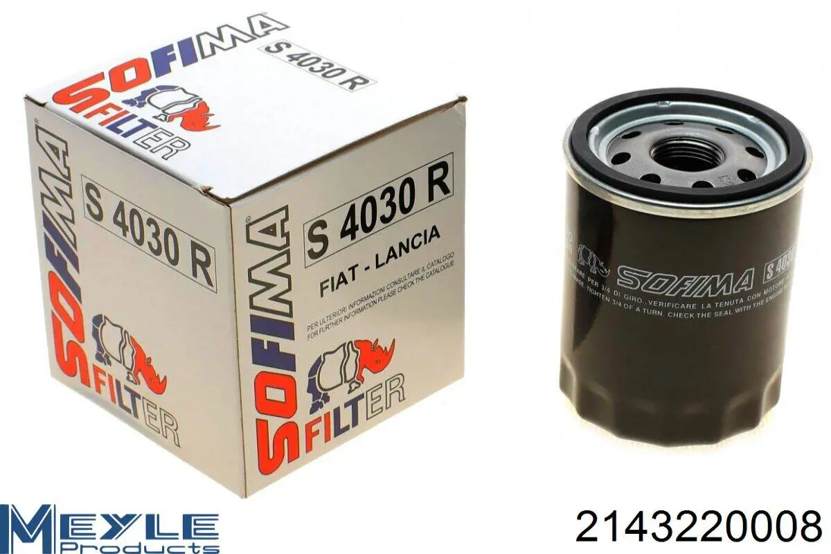 Фільтр масляний SWF PP210