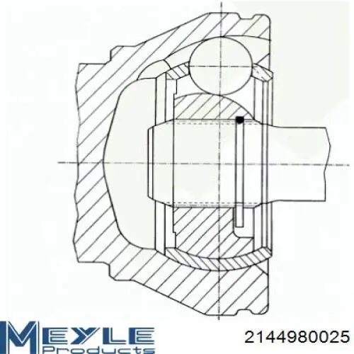 Купити 2144980025 Meyle Шарнір приводу зовнішній