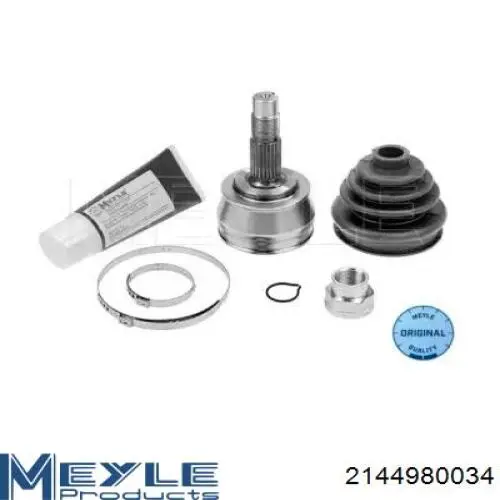 Купити 151358 Metelli Шарнір приводу зовнішній