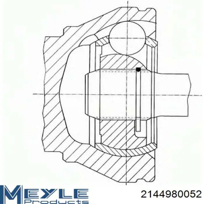TOJ0005 Magneti Marelli Граната зовнішня