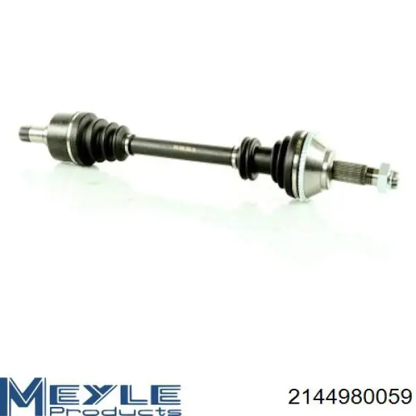 Піввісь передня, права Meyle 2144980059 ціна, від 135.09 USD