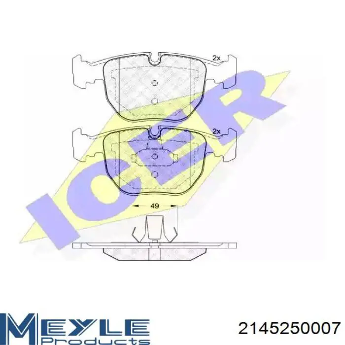 Купити TD01 Autotechteile Гальмівні шланги передні