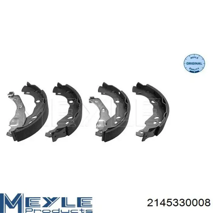 Колодки гальмові задні, барабанні NTY HSTCT019 ціна, від 20.89 USD