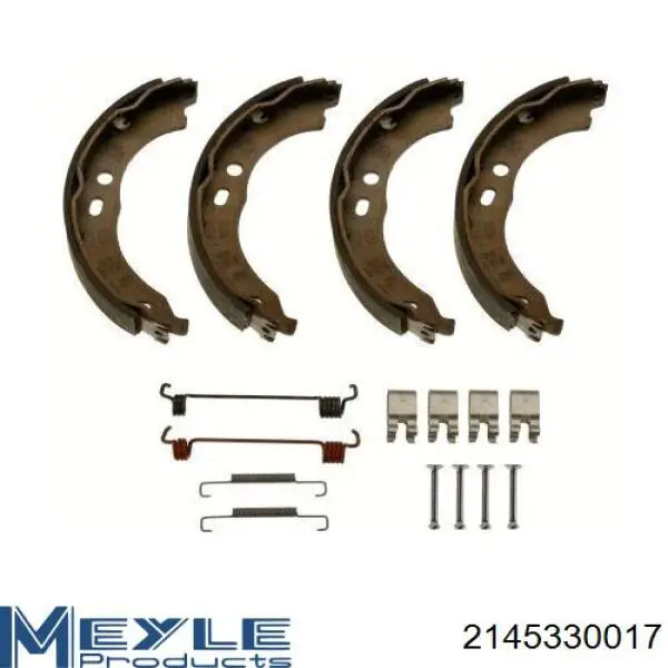 Колодки ручника 986487726 Bosch