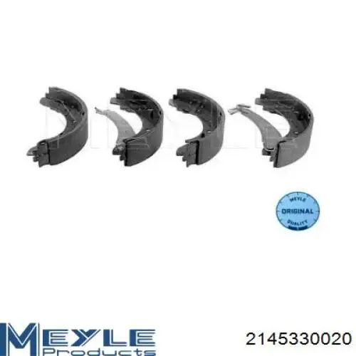 Колодки гальмові задні, барабанні Meyle 2145330020 ціна, від 30.42 USD