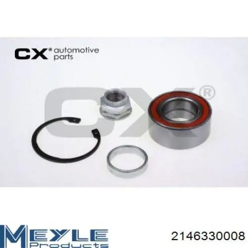 Комплект підшипник маточини передньої Dayco KWD1192 ціна, від 15.01 USD