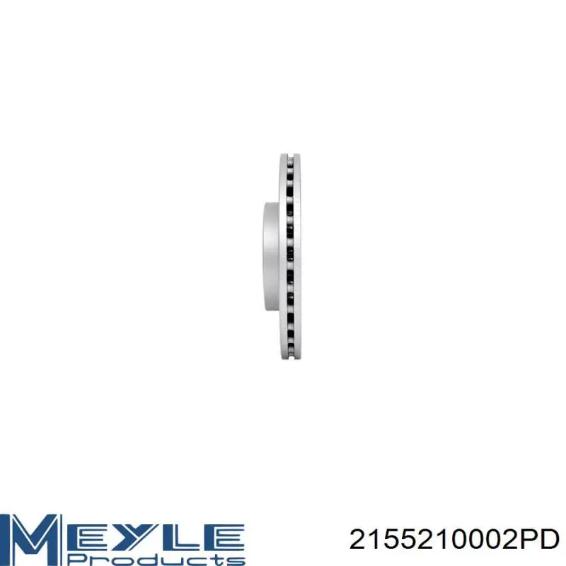 2155210002PD Meyle Гальмо дискове переднє