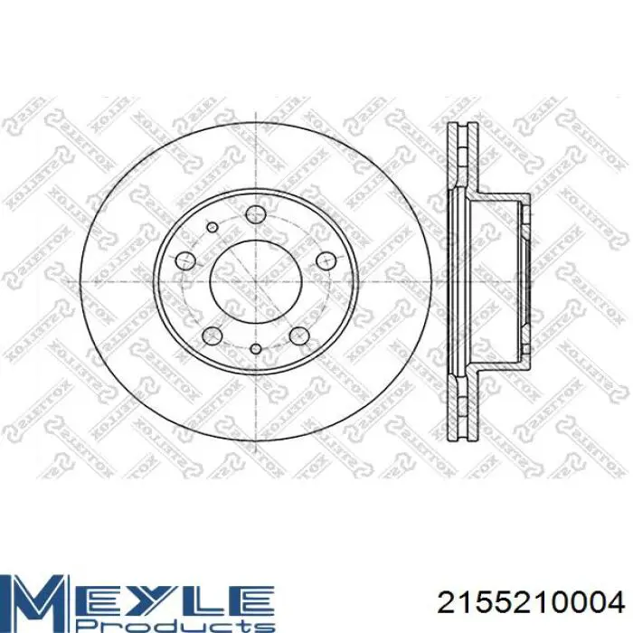 Диск переднього гальма Tomex 7019 ціна, від 38.13 USD