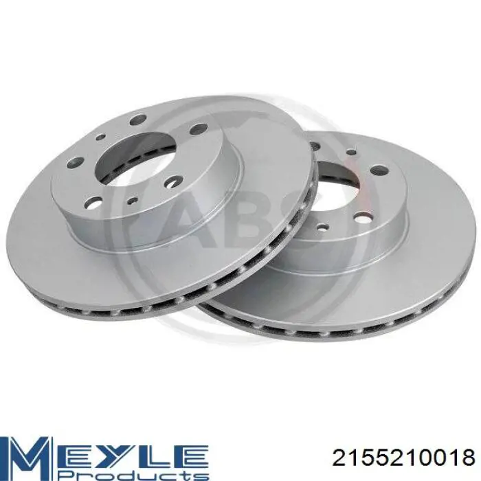 Купити 2155210018 Meyle Ротор гальмівний