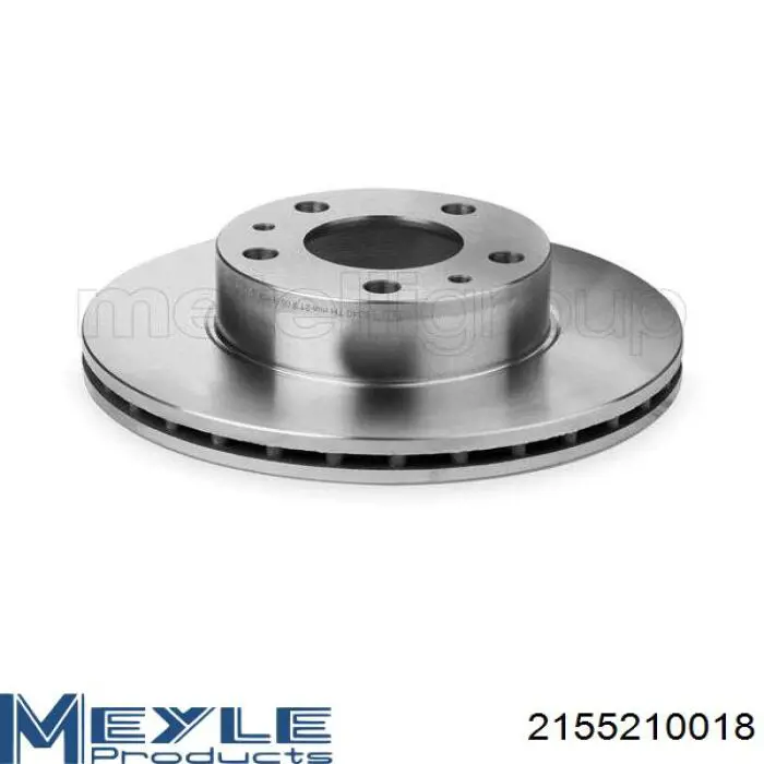 Гальмівні диски передні 2155210018 Meyle
