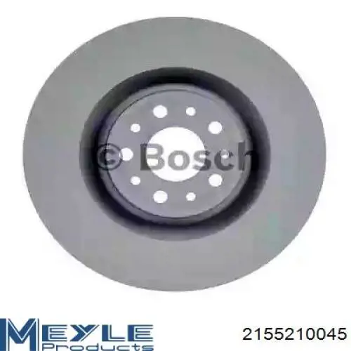 Диск переднього гальма Meyle 2155210045 ціна, від 49.78 USD