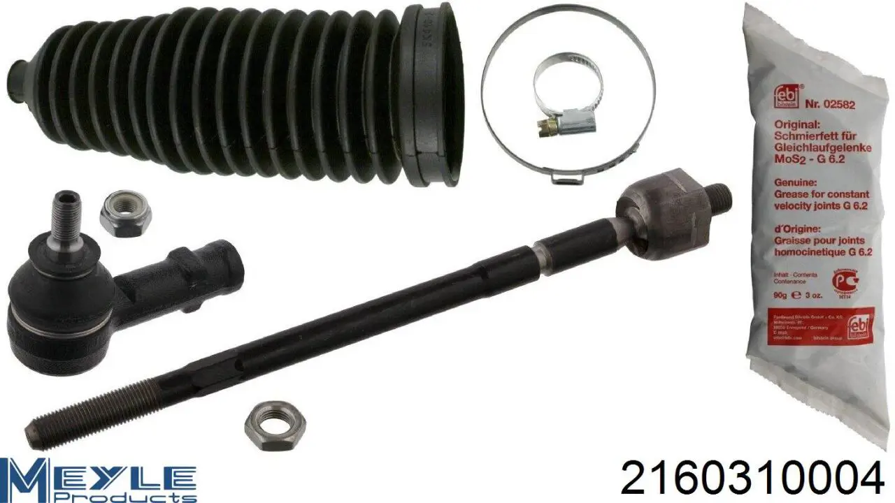 Тяга рульова поперечна Meyle 2160310004 ціна, від 13.20 USD