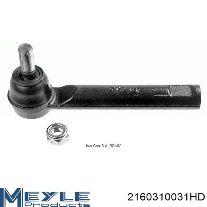 Тяга рульова поперечна Meyle 2160310031HD ціна, від 20.70 USD