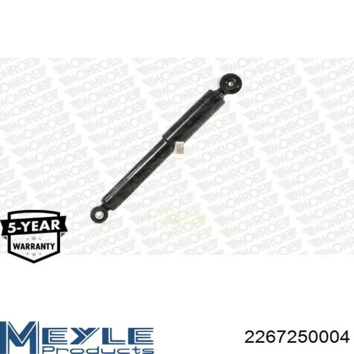 Купити 2267250004 Meyle Стійка амортизатора задня