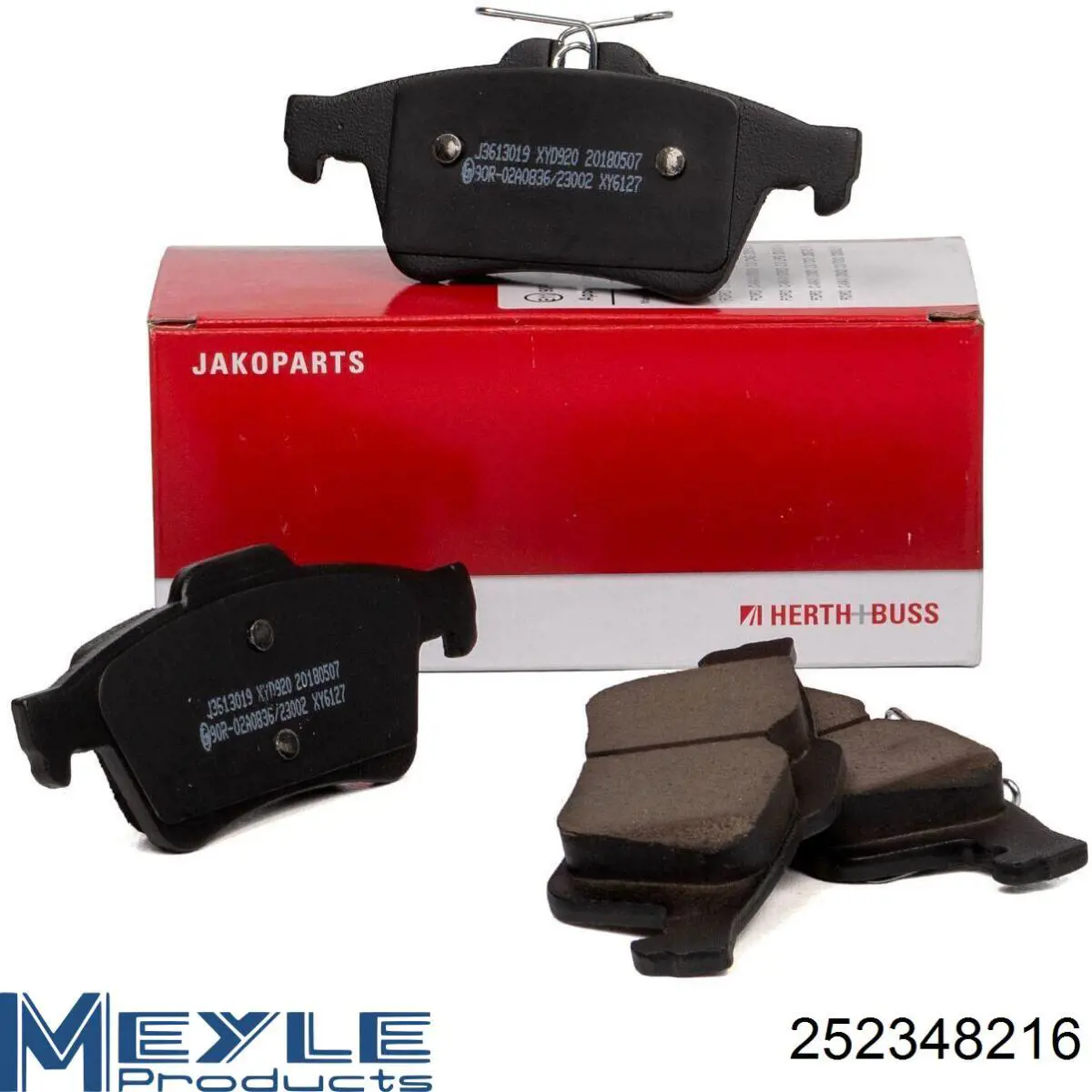 Купити 252348216 Meyle Задні колодки