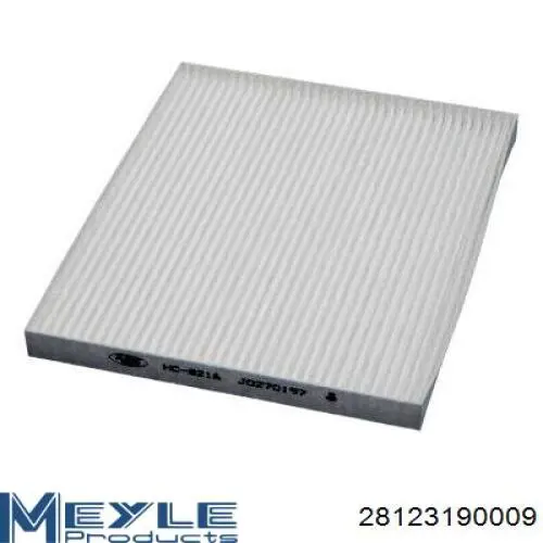 Повітряний фільтр салону Meyle 28123190009