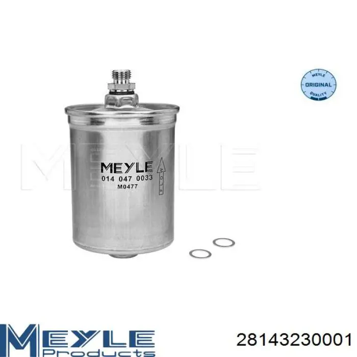 Фільтр паливний Meyle 28143230001