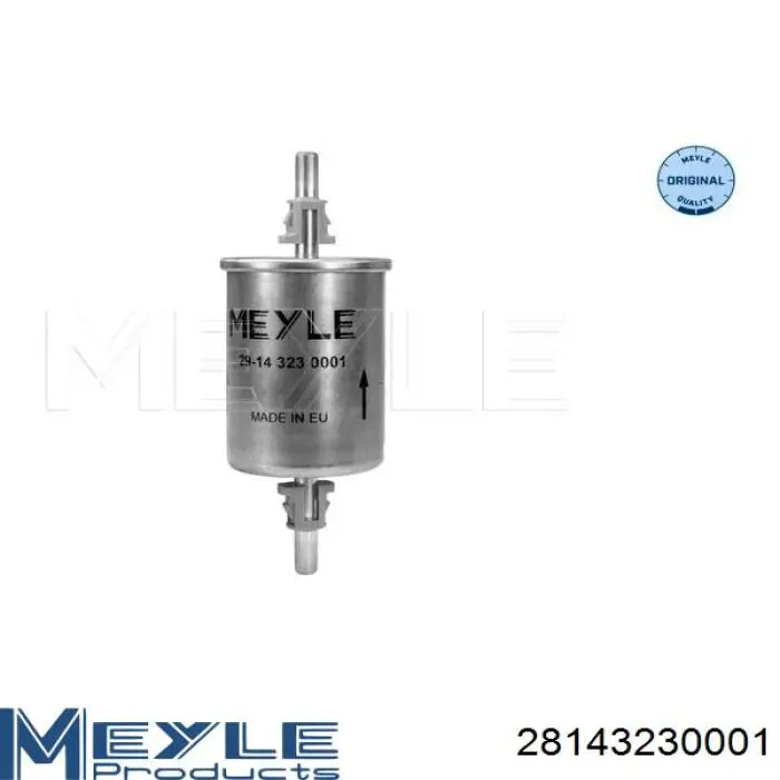 Фільтр тонкого очищення палива Meyle 28143230001 ціна, від 10.16 USD