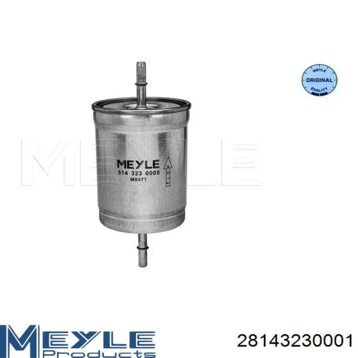 Купити 28143230001 Meyle Фільтр-відстійник палива грубої очистки