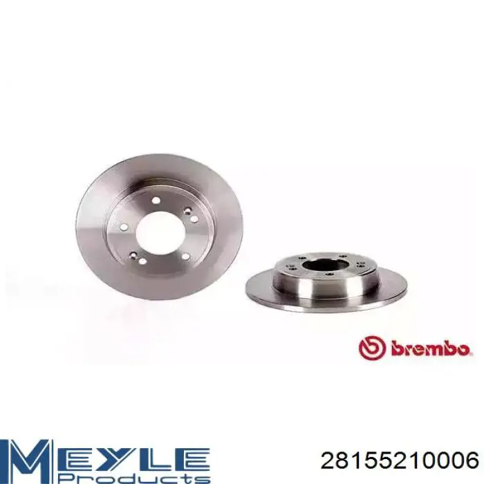 Диск переднього гальма Mando MBC030173 ціна, від 37.96 USD