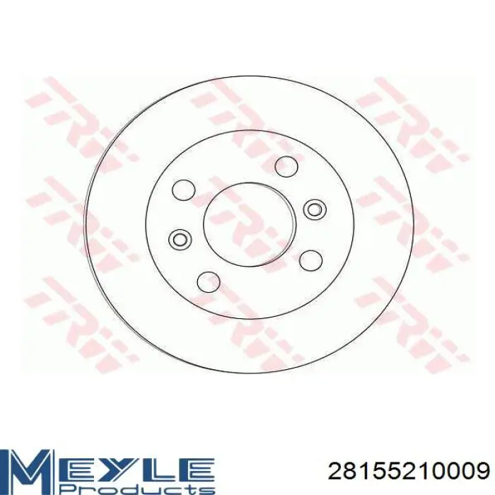 Диск переднього гальма Mando MBC030171 ціна, від 26.60 USD