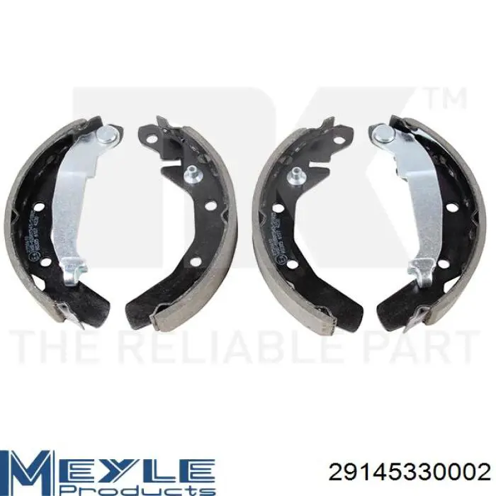 Колодки гальмові задні, барабанні MLD01 Mando