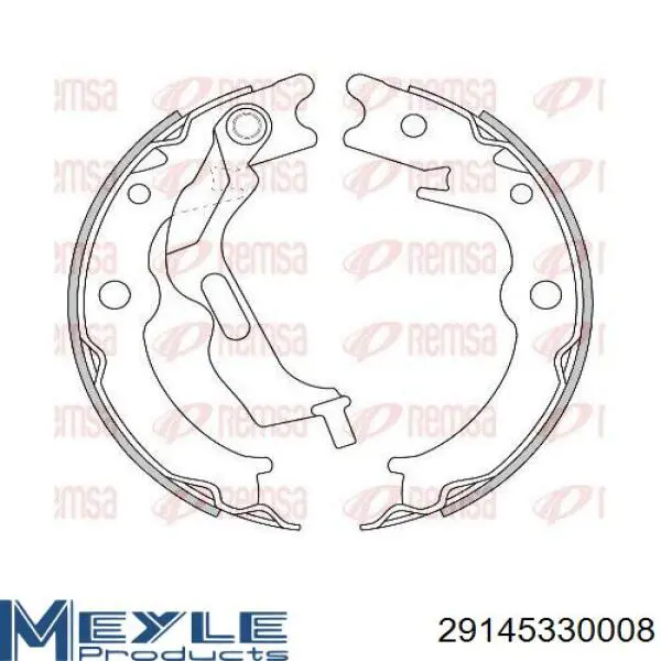 Колодки ручника / стоянкового гальма LPR LPR09780 ціна, від 21.36 USD