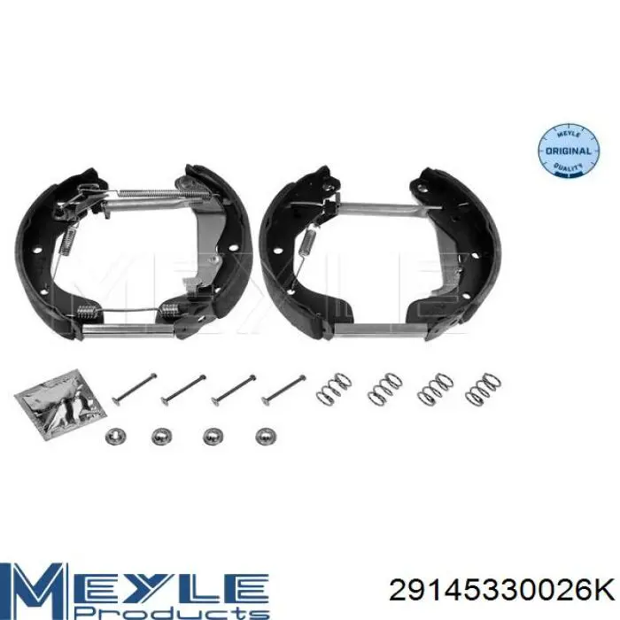 Колодки гальмові задні, барабанні General Motors P94564513 ціна, від 17.47 USD