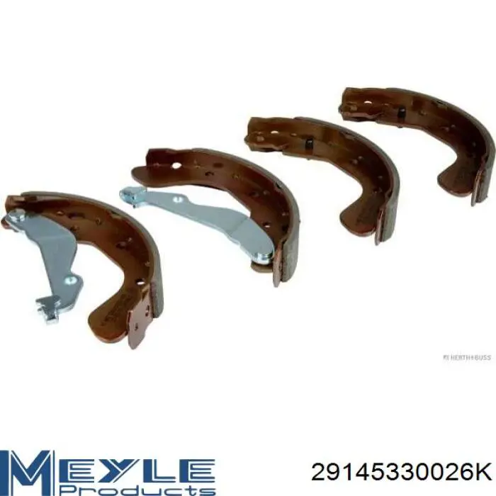 Колодки гальмові задні, барабанні ECO Gold EK129 ціна, від 17.45 USD