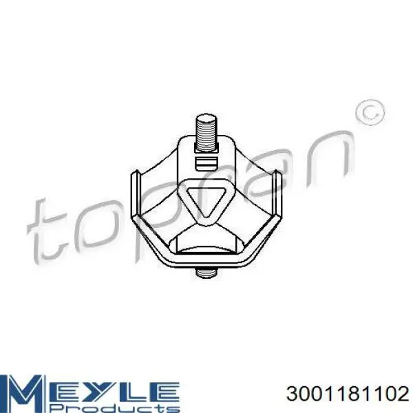 Подушка (опора) двигуна лів./прав. Kautek BMEM008 ціна, від 7.50 USD