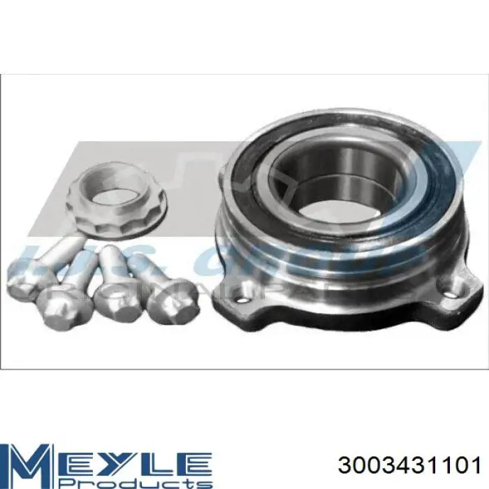 Підшипник маточини задньої Meyle 3003431101 ціна, від 39.67 USD