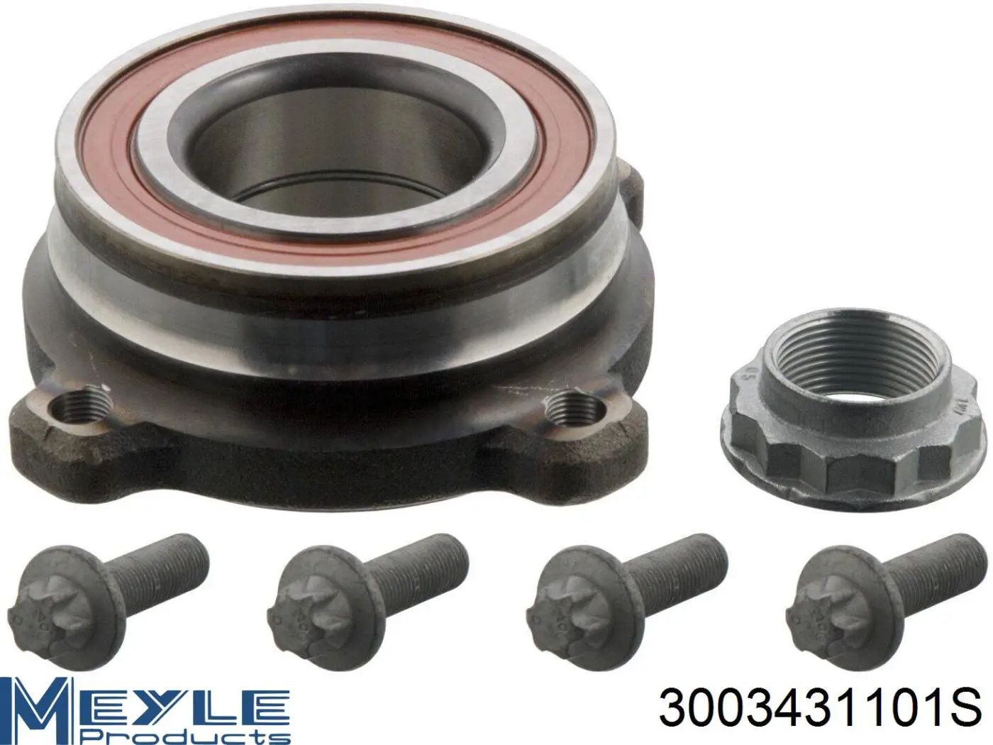 Підшипник маточини задньої Meyle 3003431101S ціна, від 48.43 USD