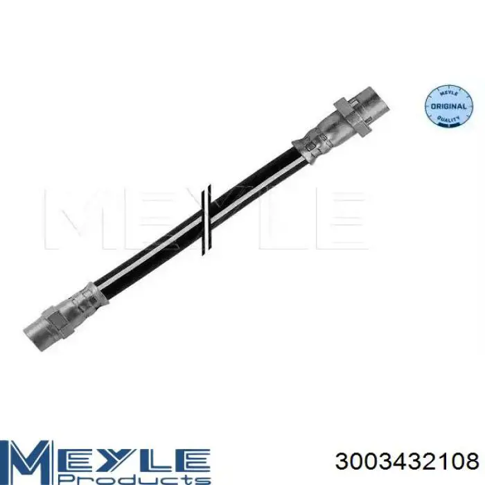 HAE1208 Starline Шланг гальмівний задній