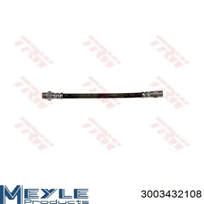 Шланг гальмівний задній Starline HAE1208 ціна, від 4.87 USD