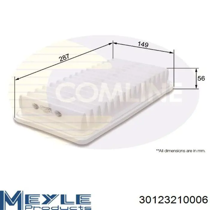 Елемент повітряного фільтра AND 3C129128 ціна, від 3.89 USD