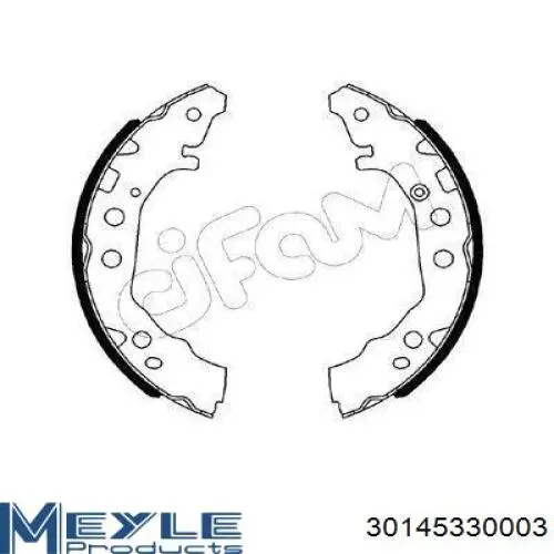Колодки гальмові задні, барабанні InA-For 1014002679INF ціна, від 16.69 USD