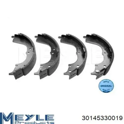 Купити SBC07225 Starline Колодки гальмові задні, барабанні