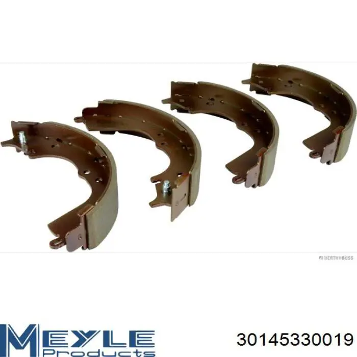 Колодки гальмові задні, барабанні Toyota 0449526220 ціна, від 38.68 USD