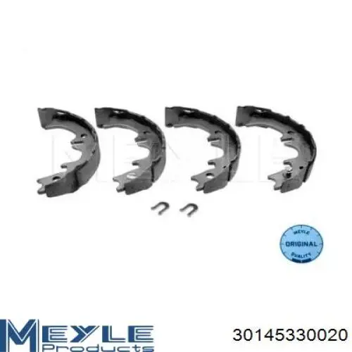 Колодки ручника / стоянкового гальма Q-fix Q0920237 ціна, від 19.64 USD