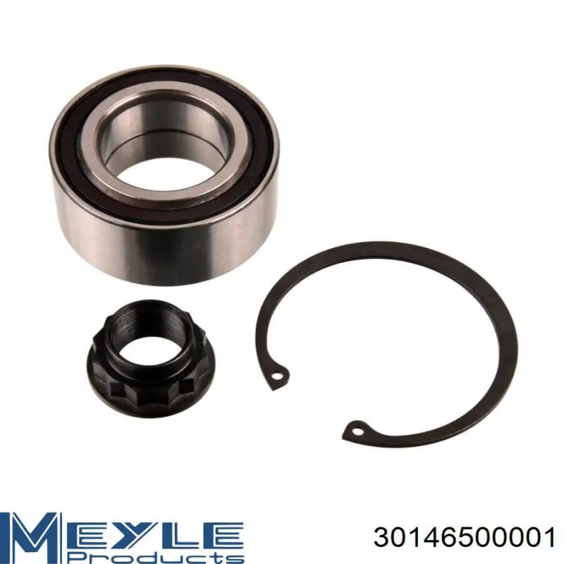 Комплект підшипник маточини передньої Meyle 30146500001 ціна, від 26.58 USD